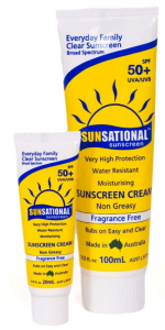 Sunsational Premium UV SPF 30+ Clear Sunscreen Protection